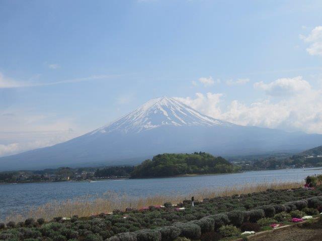 Mt. Fuji over Lake Kawaguchi
